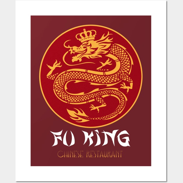 Fu King Chinese restaurant. Wall Art by Artizan